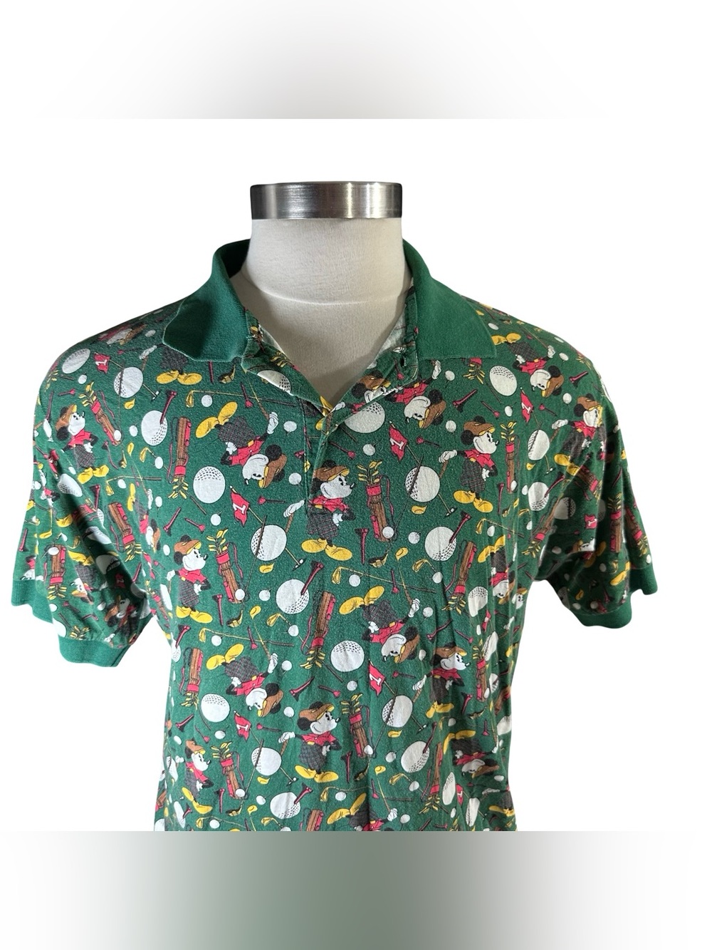 Green Novelty Golf Polo Shirt